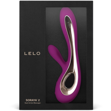 Lelo Soraya 2 Vibratore di Lusso con Stimolazione Doppia e Silicone Morbido